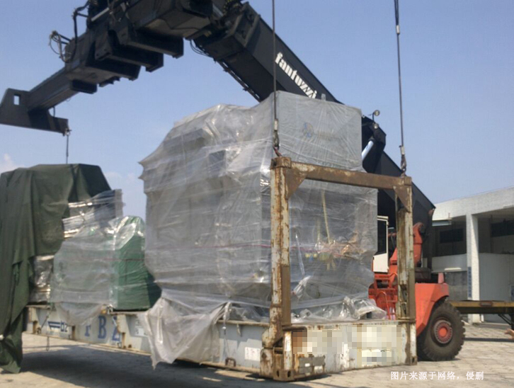 德國舊鍛壓機生產線設備搬遷進口報關