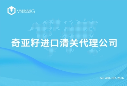 奇亞籽進口清關代理公司