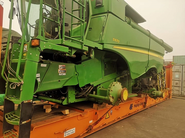 德國收割機進口海運報關到國內的流程 德國收割機進口報關